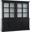 HSM Collection Buffetkast Provence - 220 cm - zwart/wit