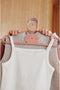 Liewood Falton kledinghanger met diertjes - 8 stuks - Toscaans roze