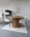 House Nordic Madeline Relief - Schilderij Canvas 60x90cm - Wit