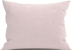 Zohome Kussensloop Lino - Kussenhoes van 60x70 cm - 1 stuk - 100% Katoen - Roze