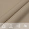 vidaXL - Zonnescherm - driehoekig - 4x5x5 - m - oxford - stof - taupe