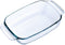 PYREX 240B000/6146 - Rechthoekige glazen schaal 41x27cm - Antikras en anti-vlekglas