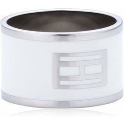 Tommy Hilfiger 2700393B - Ring Dames - Roestvrij staal - Wit (12)