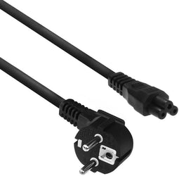 ACT AC3310 - Voeding aansluitkabel CEE7/7-C5 - 2m zwart