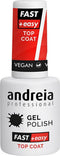 Nagellak Gel Polish Fast Easy Top Coat Andreia (10,5 ml)