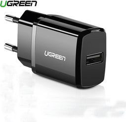 UGREEN - USB Oplader - 5V 2.1A - Zwart
