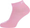 Puma Unisex Quarter Plain (3-pack) - unisex hoge enkelsokken - roze