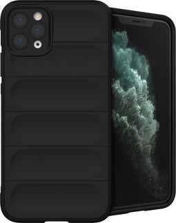 imoshion Hoesje - Geschikt voor iPhone 11 Pro Max - EasyGrip Backcover - Zwart