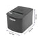Qoltec 50255 Receipt printer | voucher | thermal | USB | LAN