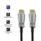 Qoltec 50472 HDMI cable v.2.0 A male | And small | AOC | 20m