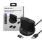 Qoltec 50632 Intelligent Smart ID chip card reader SCR-0632 | USB type C