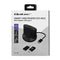 Qoltec 50632 Intelligent Smart ID chip card reader SCR-0632 | USB type C