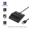 Qoltec 50636 Intelligenter Smart ID Chipkartenleser SCR-0636 | USB Typ C