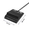 Qoltec 50636 Intelligenter Smart ID Chipkartenleser SCR-0636 | USB Typ C