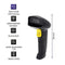 Qoltec 50853 laser barcode scanner 1D | 2D | Black