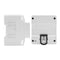 Qoltec 50900 Three phase electronic energy consumption meter | 400V | LCD | 4P | DIN rail