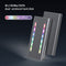 Qoltec 52272 enclosure for M.2 SSD drive | SATA | NVMe | RGB LED | USB-C | 4TB