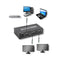 Qoltec 52356 video splitter HDMI v. 2.0 | 1x2 | EDID+IR