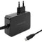 Qoltec 52387 GaN POWER PRO charger | 1xUSB-C | 90W | 5-20V | 3-4.5A | Black