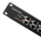 Qoltec 54478 Patch panel RACK | 12 ports | PoE | Black
