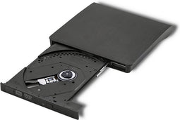 Qoltec Externe DVD-RW recorder |USB 3:0|Zwart.