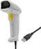 Qoltec Laserscanner 1D | USB | Wit.