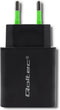 Qoltec Oplader | 18W | 5-12V | 1,5-3A | USB type C PD | USB-kwaliteitscontrole 3.0 | Zwart.