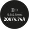Qoltec Voedingsadapter voor IBM Lenovo | 90W | 20V | 4.74A | 5,5*2,5 | + stroomkabel.