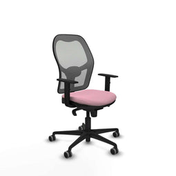 Piqueras y Crespo 1D036G0 - Bureaustoel - Verstelbare hoogte met armleuning - Roze