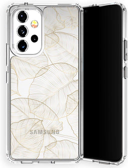 Samsung Galaxy A53 Hoesje - Selencia Zarya Fashion Extra Beschermende Backcover - goud