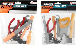 Power Tools - Gereedschapset - 7-delig speelgoedgereedschap - Multi