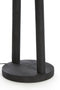 Light & Living Vloerlamp Xitta - Mangohout - 135cm - Mat Zwart - excl. kap