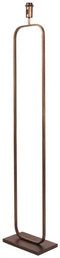 Bronzen Vloerlamp Stang 4740BR, klassieke metalen vloerlamp met kantelbare functie en afmeting 147