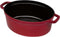 Staub Braadpan Ovaal Cocotte Kers - ø 31 cm / 5.5 liter