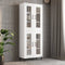 vidaXL - Hangkast - 69,5x34x90 - cm - wit