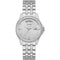 GW0254L1 horloge dames staal met stalen band en zirconia