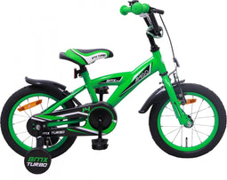 Amigo BMX Turbo Jongensfiets - Kinderfiets 14 Inch - Groen