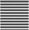 vidaXL - Zebra - rolgordijn - 145x150 - cm - stofbreedte - 140,9 - cm - zwart