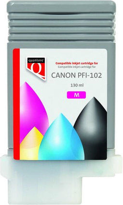 Inktcartridge Quantore Canon PFI-102 rood