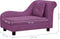 vidaXL - Hondenbank - met - kussen - 83x44x44 - cm - pluche - bordeauxrood