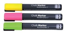 Sigel - Krijtstift sigel 1-5mm afwasbaar fluor rz/gl/gn
