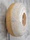 GOOD&MOJO Wandlamp Palawan - Bamboe Wit - Ø40cm - Binnen Scandinavisch,Bohemian