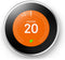 Google Nest - Learning Thermostat V3 - Auto-Schema Auto-Afwezig - Wit