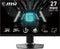 MSI G272QPF E2 - Gaming Monitor - WQHD 2560 x 1440 - 180Hz - 27 Inch