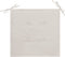 vidaXL - Tuinstoelkussens - 2 - st - 50x50x3 - cm - oxford - stof - crèmekleurig