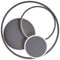Brilliant Runda - Plafondlamp - LED 51,5W - 3000K-6000K - Donkergrijs Mat