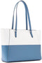 Handtas Dames Michael Kors CHARLOTE-DENIM-MULTI Blauw 27 x 34 x 11 cm