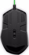 Mouse HP Pavilion 200 Black Green Gaming With cable