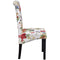 vidaXL - Eetkamerstoelen - 4 - st - stof - meerkleurig
