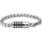 Police Heren-Armband Metaal One Size Schwarz 32020918